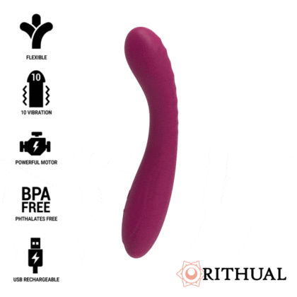 Rithual - Estimulador Orquídea Recarregvel G-Point Kriya