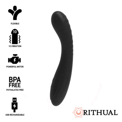 Rithual - Kriya Estimulaodr Recarregvel G-Point Preto