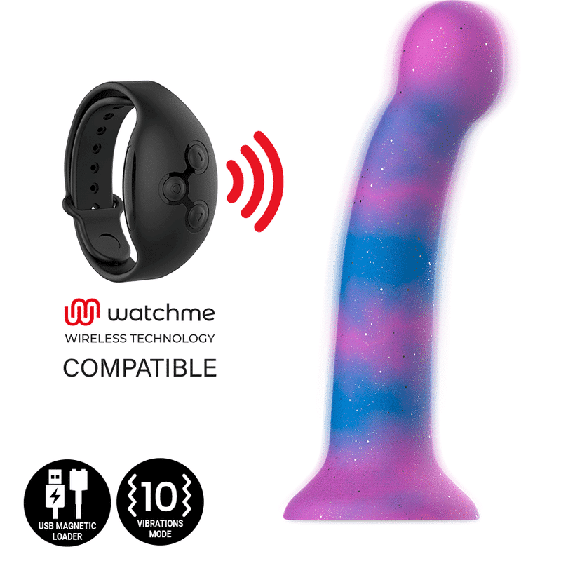 Mythology - Dion Galactic Dildo S - Vibrador Watchme Tecnologia Sem Fio Compatível
