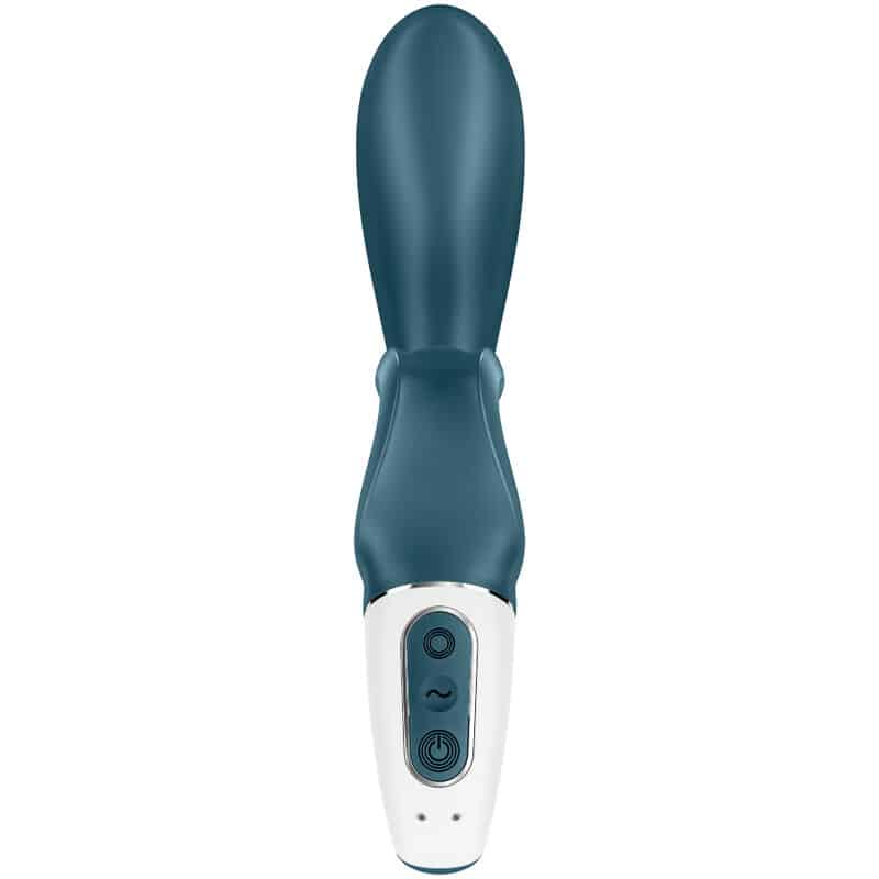 Satisfyer - Aplicativo Vibrador Hug Me Coelho Azul - Image 3