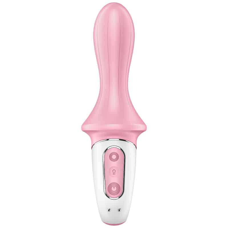 Satisfyer - Air Pump Booty 5+ Vibrador Anal Inflvel Rosa - Image 3