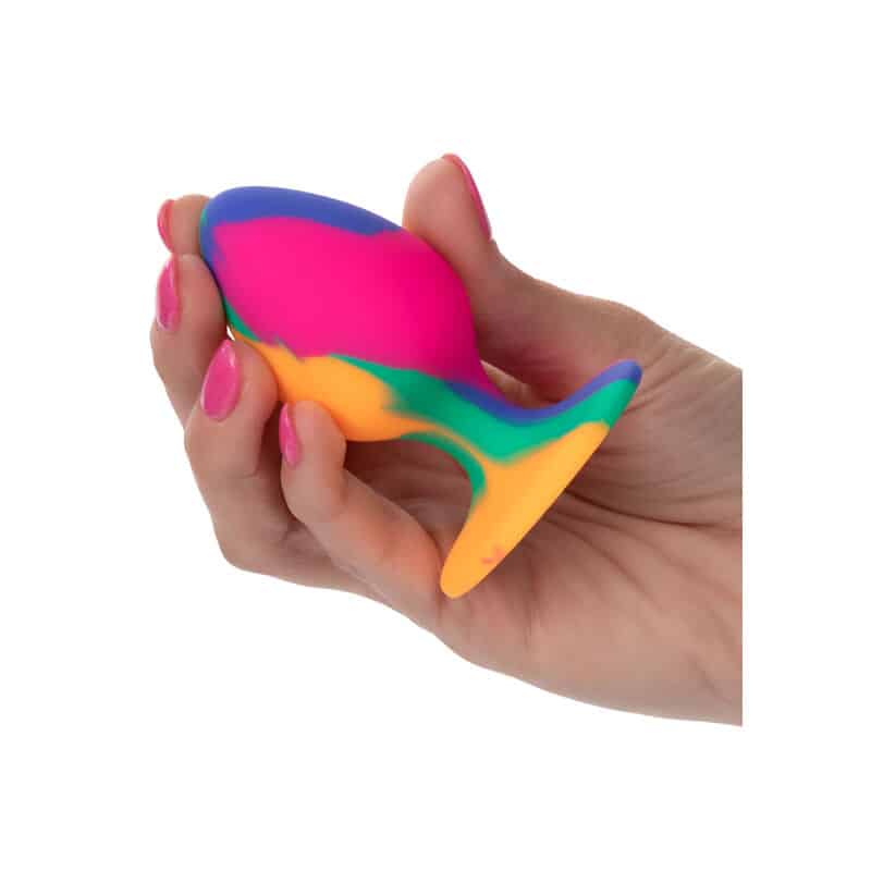 California Exotics - Cheeky Médio Tie-Dye Plug Anal - Image 4