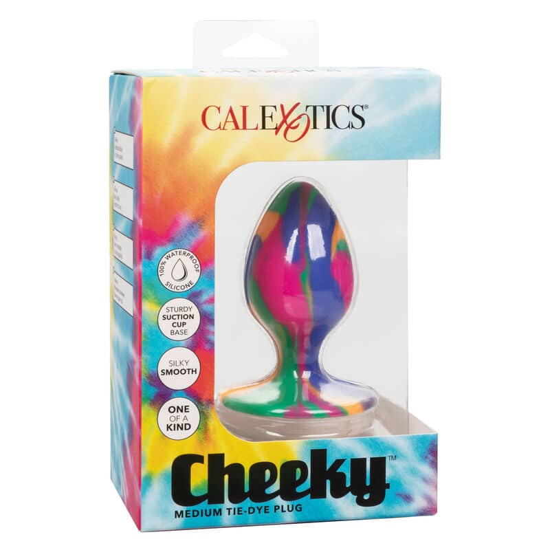 California Exotics - Cheeky Médio Tie-Dye Plug Anal - Image 2