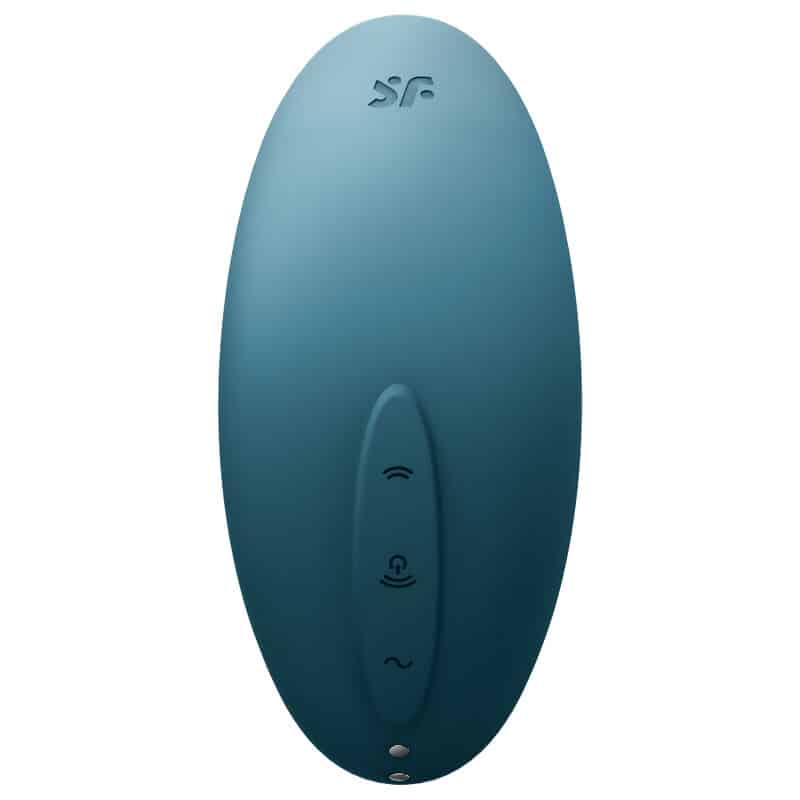 Satisfyer - Estimulador E Vibrador De Pulso De Ar Vulva Lover 2 Azul - Image 3