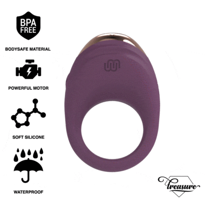 Treasure - Robin Vibrating Ring Watchme Wireless Technology Compatível