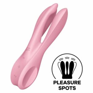 Satisfyer - Vibrador Threesome 1 Rosa