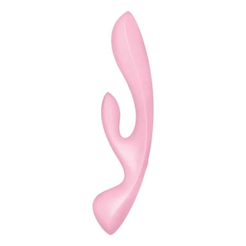 Satisfyer - Vibrao Híbrida Triple Oh Rosa - Image 2