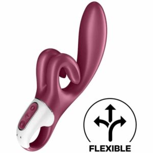 Satisfyer - Touch Me Coelho Vibrao Vermelho