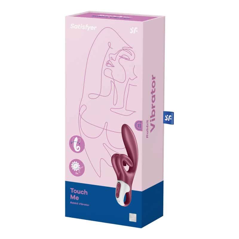 Satisfyer - Touch Me Coelho Vibrao Vermelho - Image 5