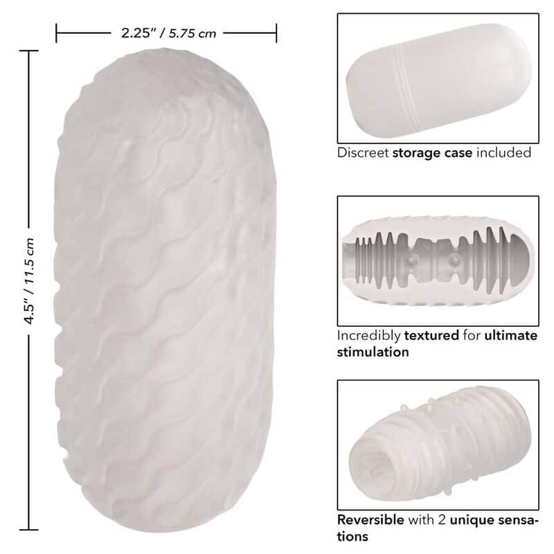 California Exotics - Reversível Ribbed Stroker - Image 2