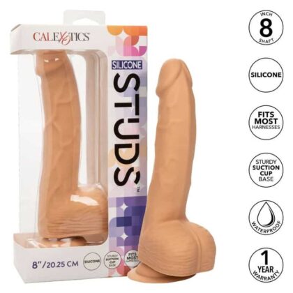 California Exotics - Silicone Studs 20.32 Cm Pele