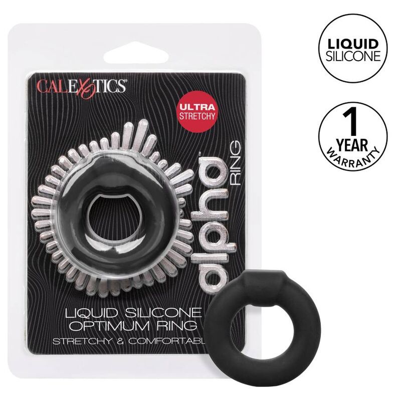 California Exotics - Anel Alpha Optimum Preto - Image 2