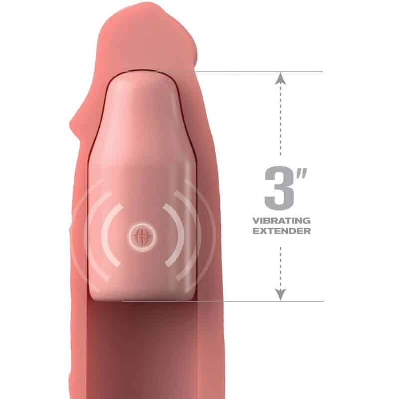 Fantasy X- Tensions - Manga Pipedreams 22,86 Cm + 7,62 Cm Plug Remote Skin - Image 2