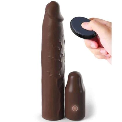 Fantasy X- Tensions - Manga Pipedreams 22,86 Cm + 7,62 Cm Plug Remote Brown