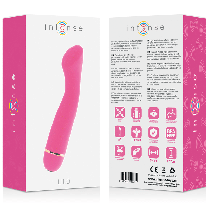 Intense - Lilo 20 Velocidades Silicone Rosa - Image 6