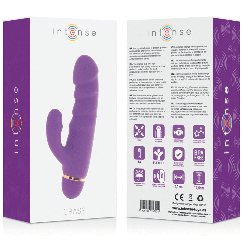 Intense - Crass 20 Velocidades Silicone Lilac - Image 6