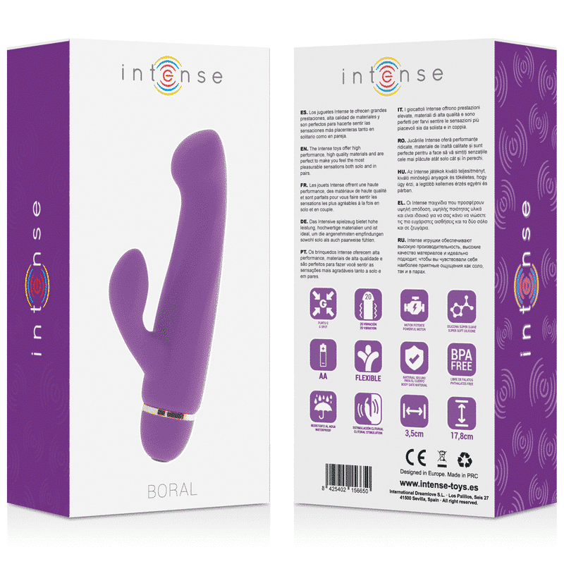 Intense - Boral 20 Velocidades Silicone Lilac - Image 4