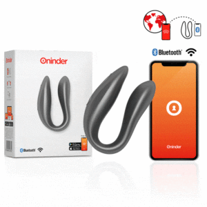 Oninder - Lisboa Ponto-G & Clitoral Stimulator Black - Aplicação Gratuita