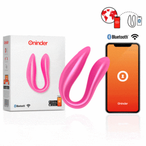 Oninder - Lisboa Ponto-G & Clitoral Stimulator Rosa - Aplicação Gratuita