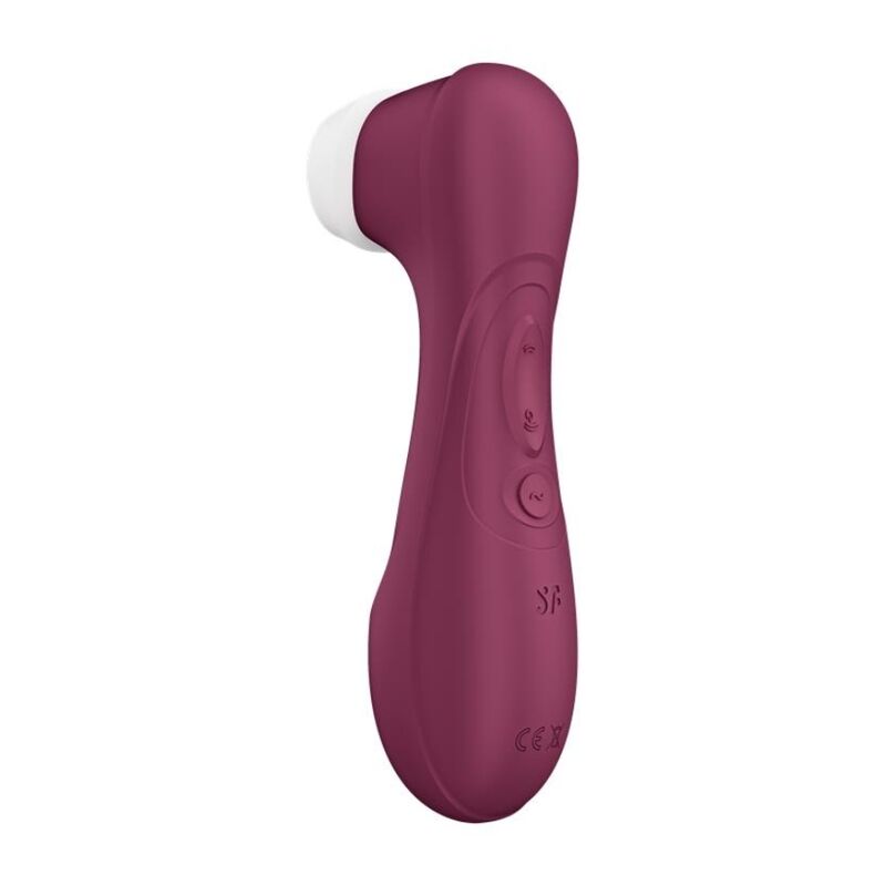 Satisfyer - Pro 2 Gerao 3 Tecnologia De Ar Líquido Vinho Tinto - Image 4