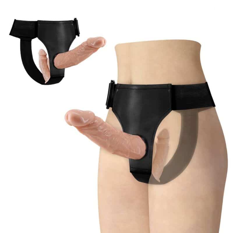 Baile - Ultra Apaixonado Dildos Duplos Com Arnês - Image 2
