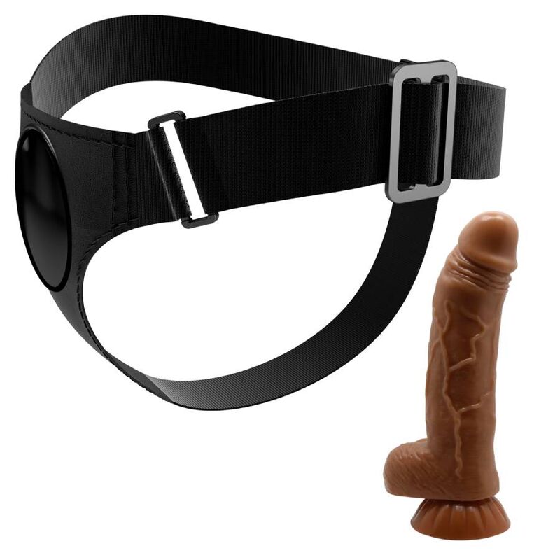 Pretty Love - Arnês Cuecas Arnês Universal Com Dildo Micheal 20 Cm Preto - Image 5