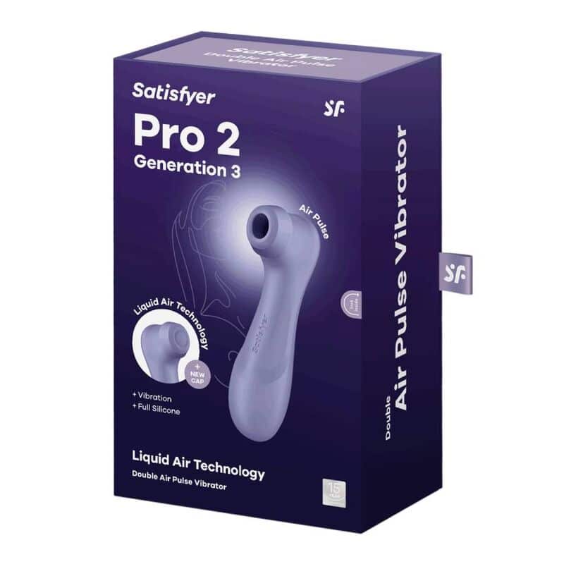Satisfyer - Tecnologia De Ar Líquido Pro 2 Gerao 3 Lils - Image 6