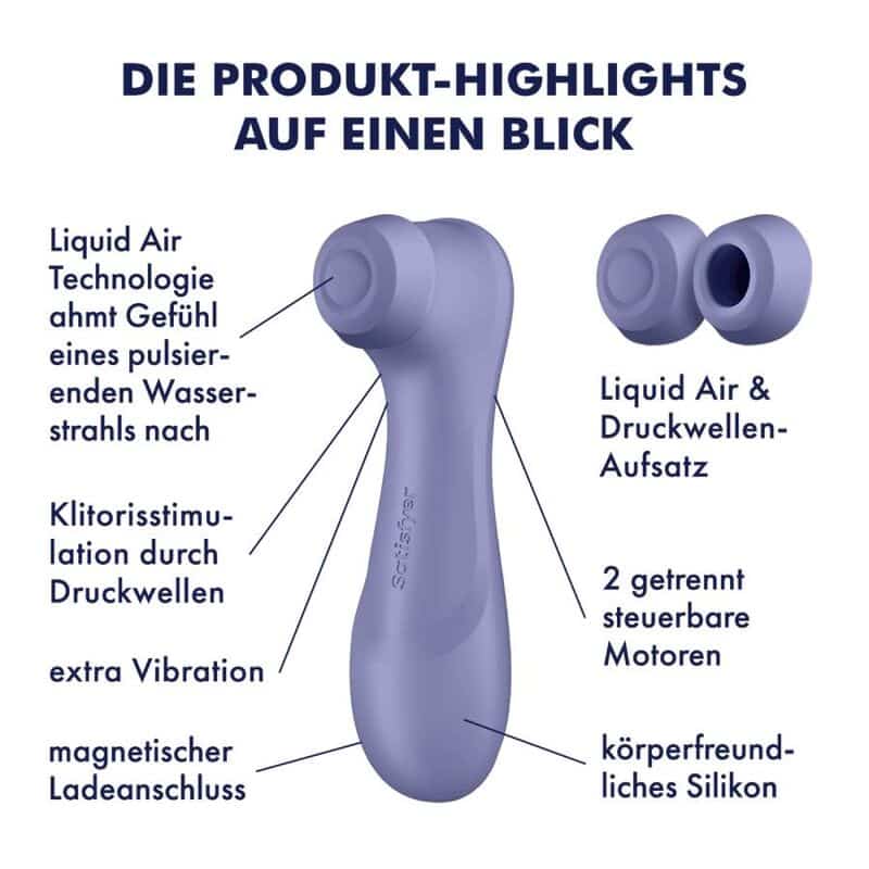 Satisfyer - Tecnologia De Ar Líquido Pro 2 Gerao 3 Lils - Image 7