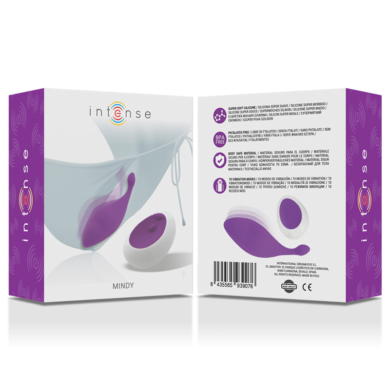 Intense - Controle Remoto Mindy Pantie Roxo - Image 8