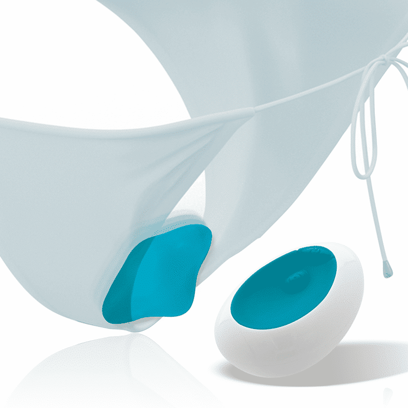 Intense - Samantha Pantie Controle Remoto Azul - Image 7