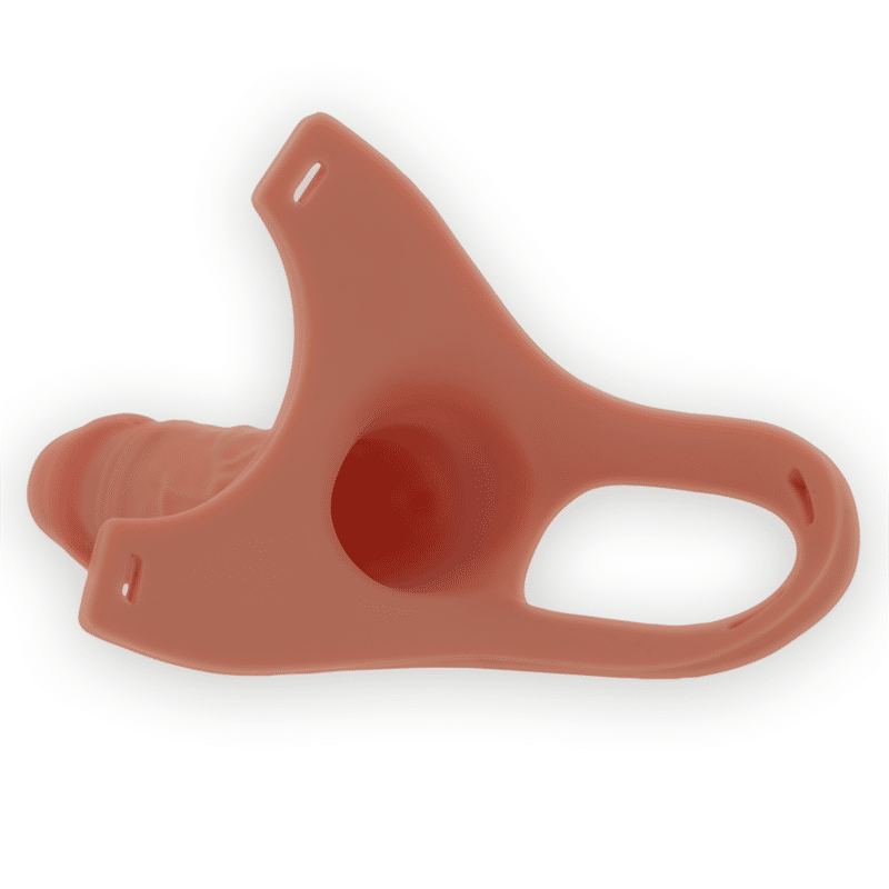 Intense - Arnês Oco Com Dildo De Silicone 16 X 3,5 Cm - Image 6