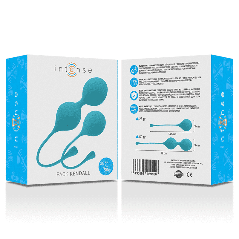 Intense - Pack Bolas Kegel Kendall Azul - Image 4