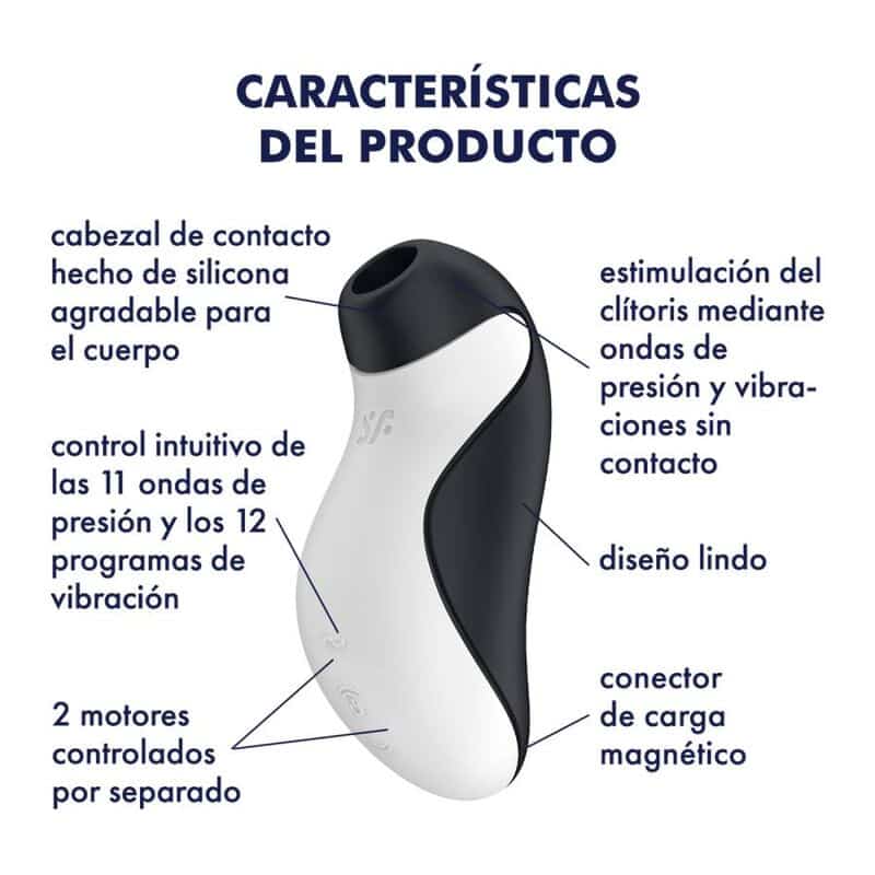 Satisfyer - Estimulador De Pulso De Ar Orca + Vibrao - Image 7
