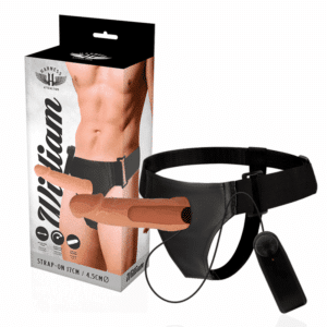 Harness Attraction - Willian Hollow Rnes Com Vibrador 17 X 4,5cm