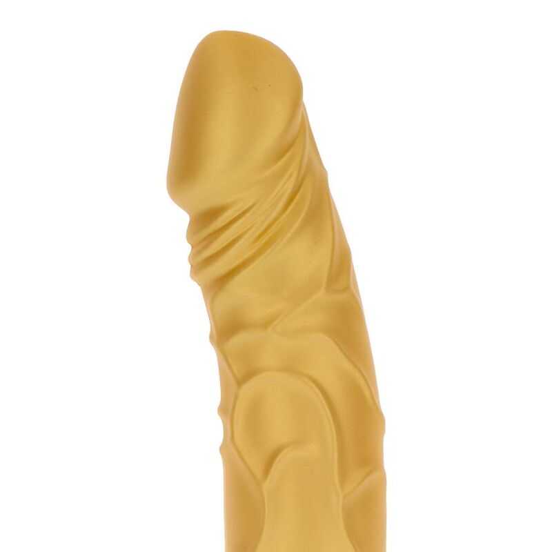 Get Real - Gold Dicker Vibrador Original Ouro - Image 5