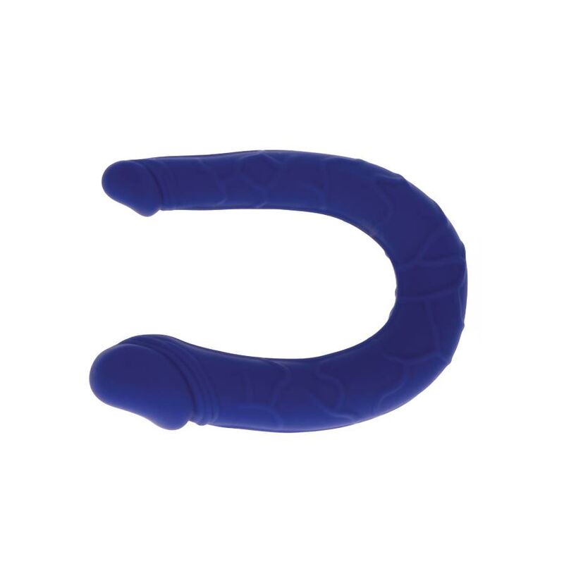 Get Real - Realístico Mini Duplo Dong Azul - Image 6