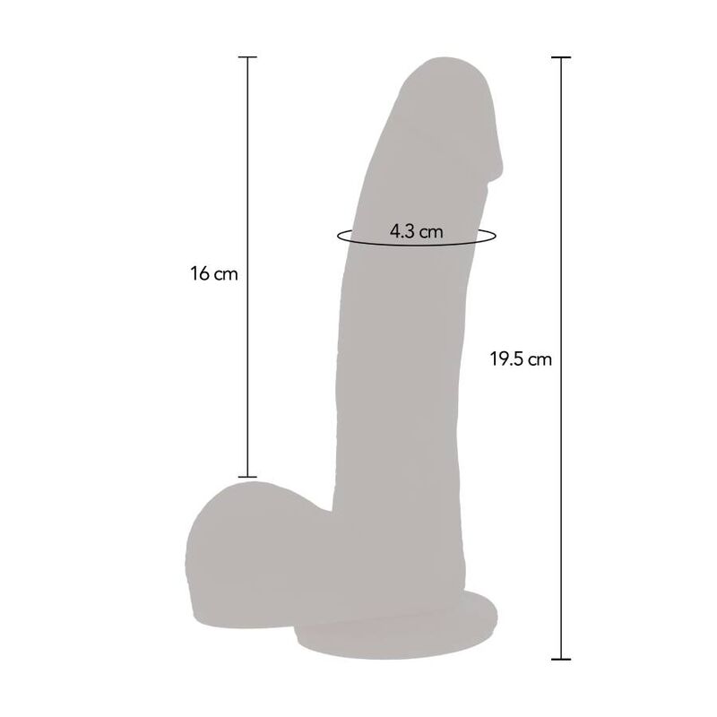 Get Real - Pele De Dildo De Confiana De Pulso Magnético - Image 5