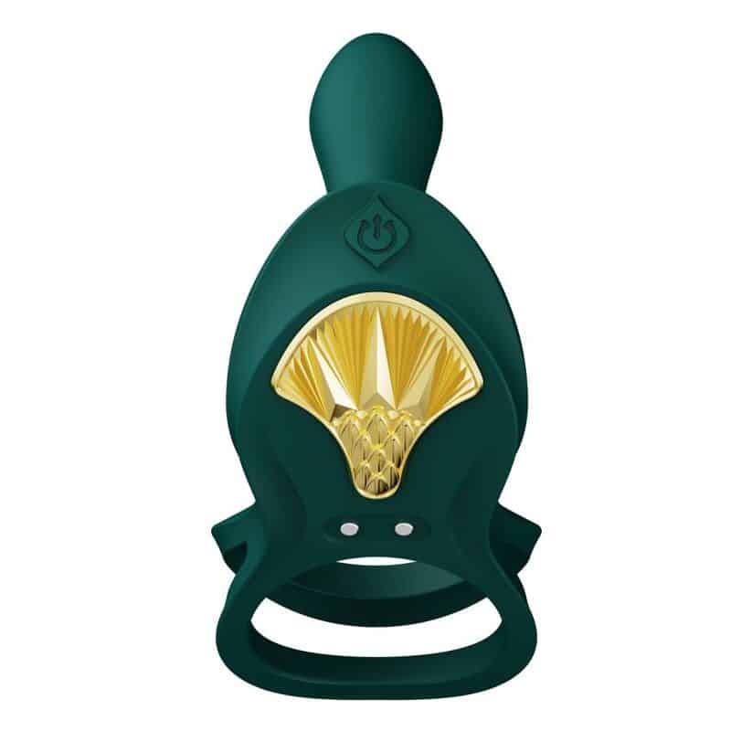 Zalo - Anel Vibrante Para Casais Bayek Verde - Image 5