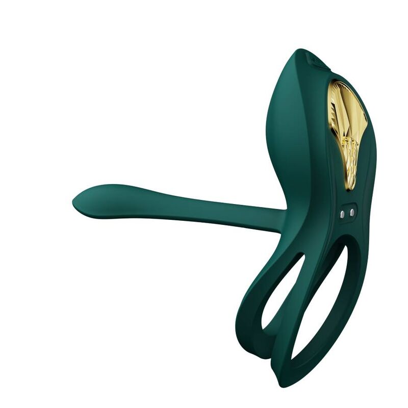 Zalo - Anel Vibrante Para Casais Bayek Verde - Image 11
