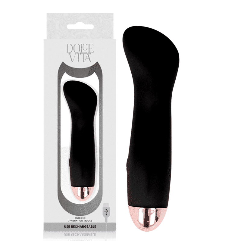 Dolce Vita - Vibrador Recarregável One Black 10 Speed