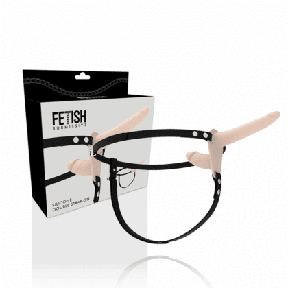 Fetish Submissive Harness - Dupla Penetração De Carne