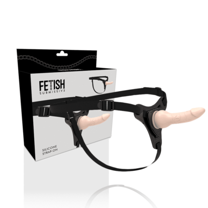 Fetish Submissive Harness - Silicone Realístico De Carne 16cm