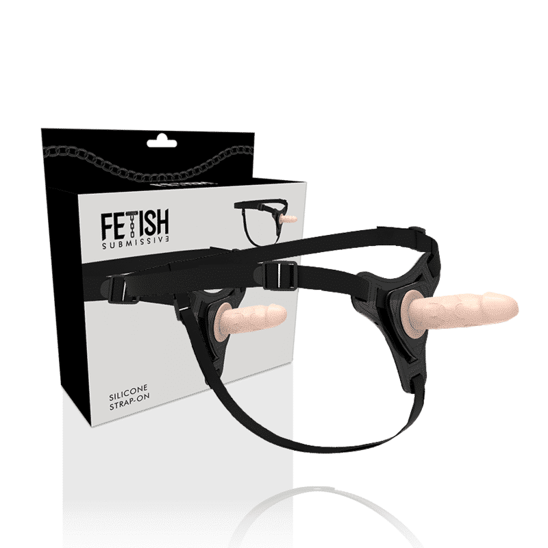 Fetish Submissive Harness - Silicone Realístico De Carne 12,5 Cm