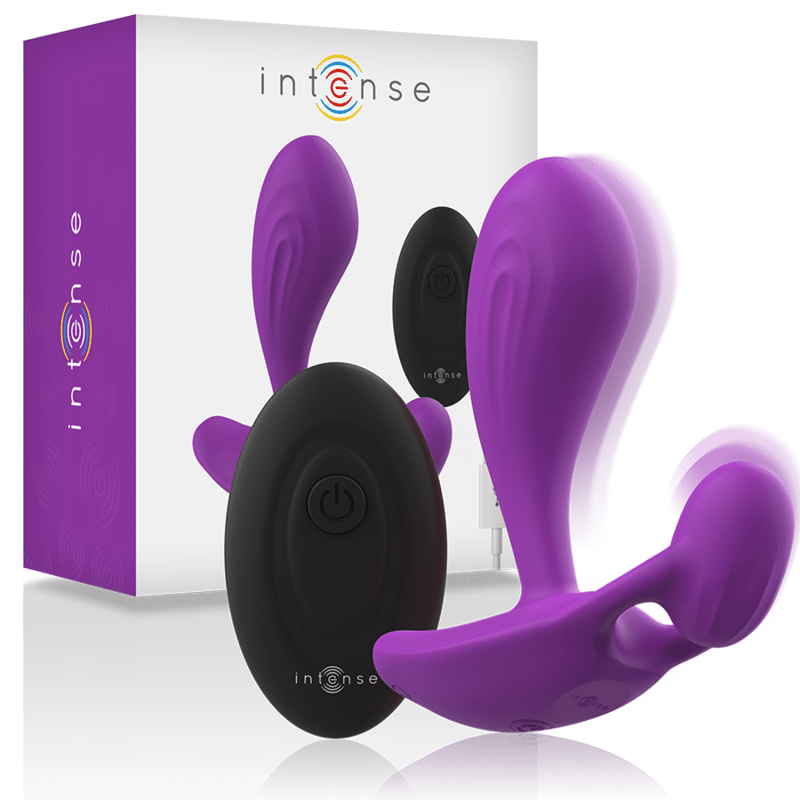 Intense - Shelly Plug Anal Controle Remoto Roxo - Image 3