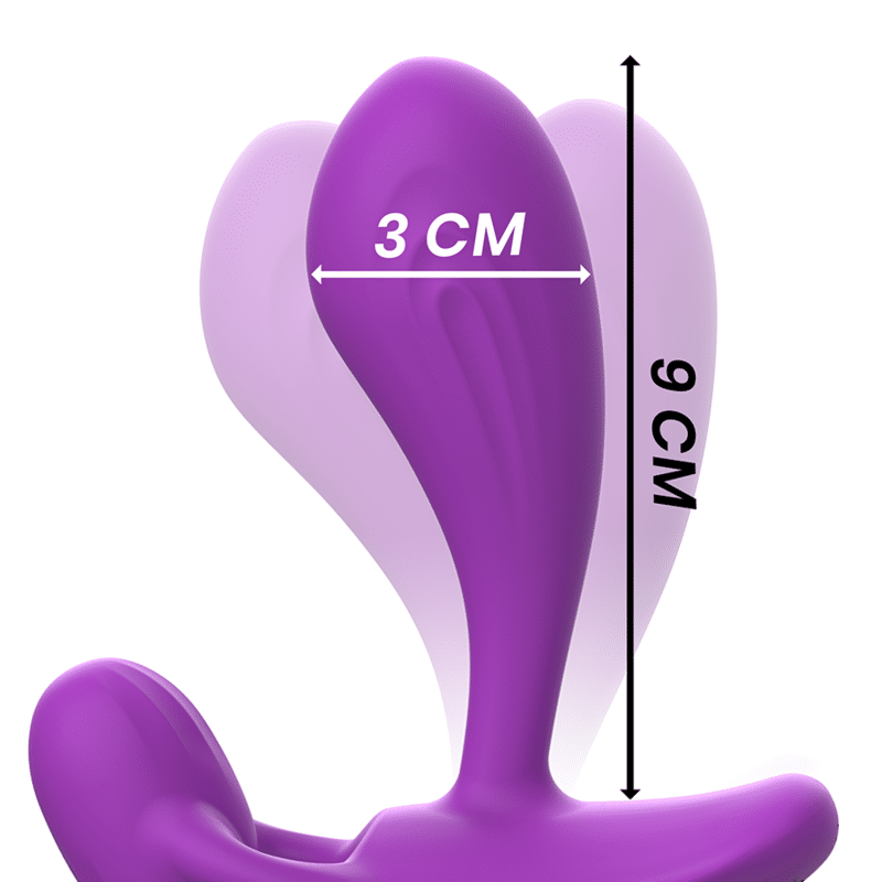 Intense - Shelly Plug Anal Controle Remoto Roxo - Image 5