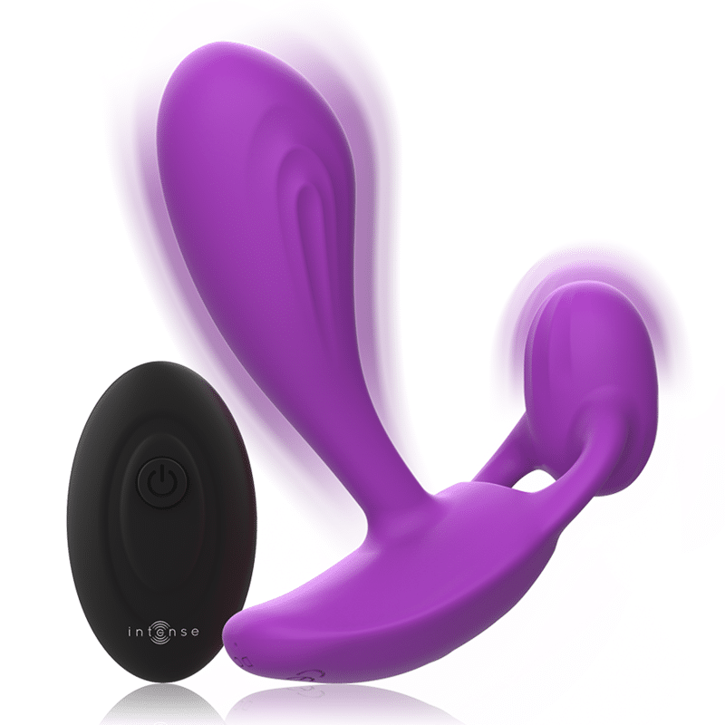Intense - Shelly Plug Anal Controle Remoto Roxo - Image 4