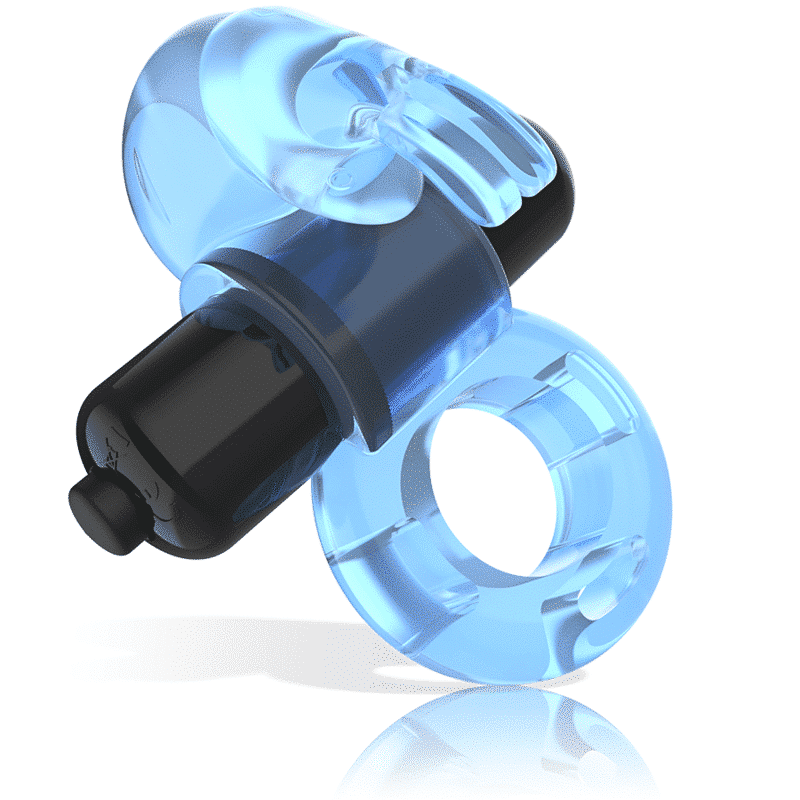 Intense - Anel Vibrador - Fry Azul - Image 5