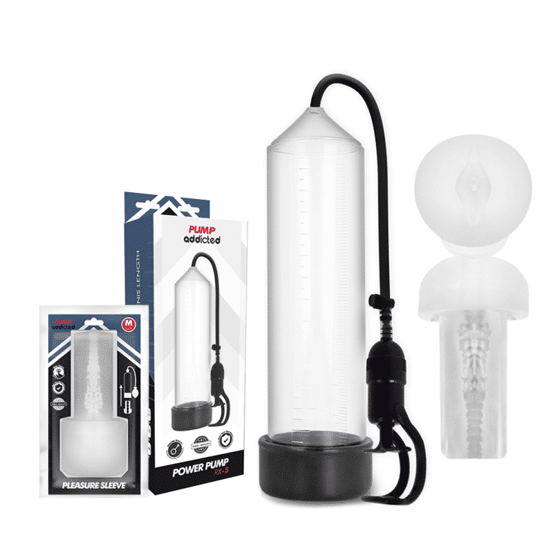 Pump Addicted - Rx5 Transparente Com Masturbador - Image 2