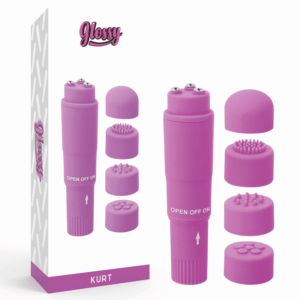 Glossy - Massager De Bolso Kurt Roxo