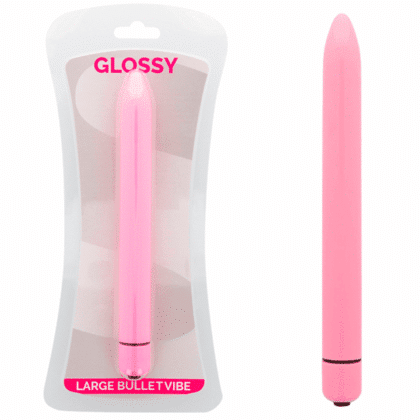 Glossy Slim - Vibrador Rosa